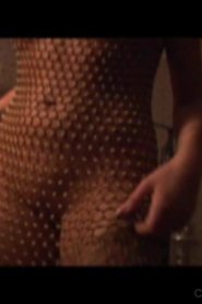 Fishnet Latina Brunette Shows Beautiful Sex