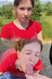 Public Amateur Teen POV Blowjob, Facial Cumshot In Public